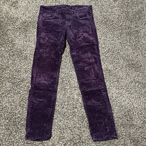 Purple Corduroy Pants